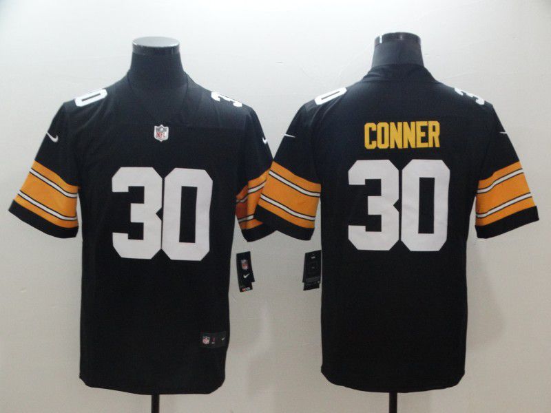 Men Pittsburgh Steelers #30 Conner Black Nike Vapor Untouchable Limited NFL Jersey->pittsburgh steelers->NFL Jersey